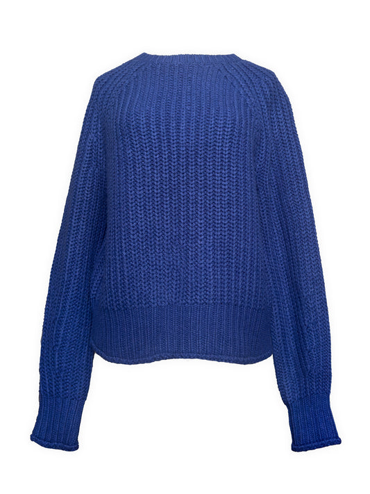 Royal Blue Knit Sweater