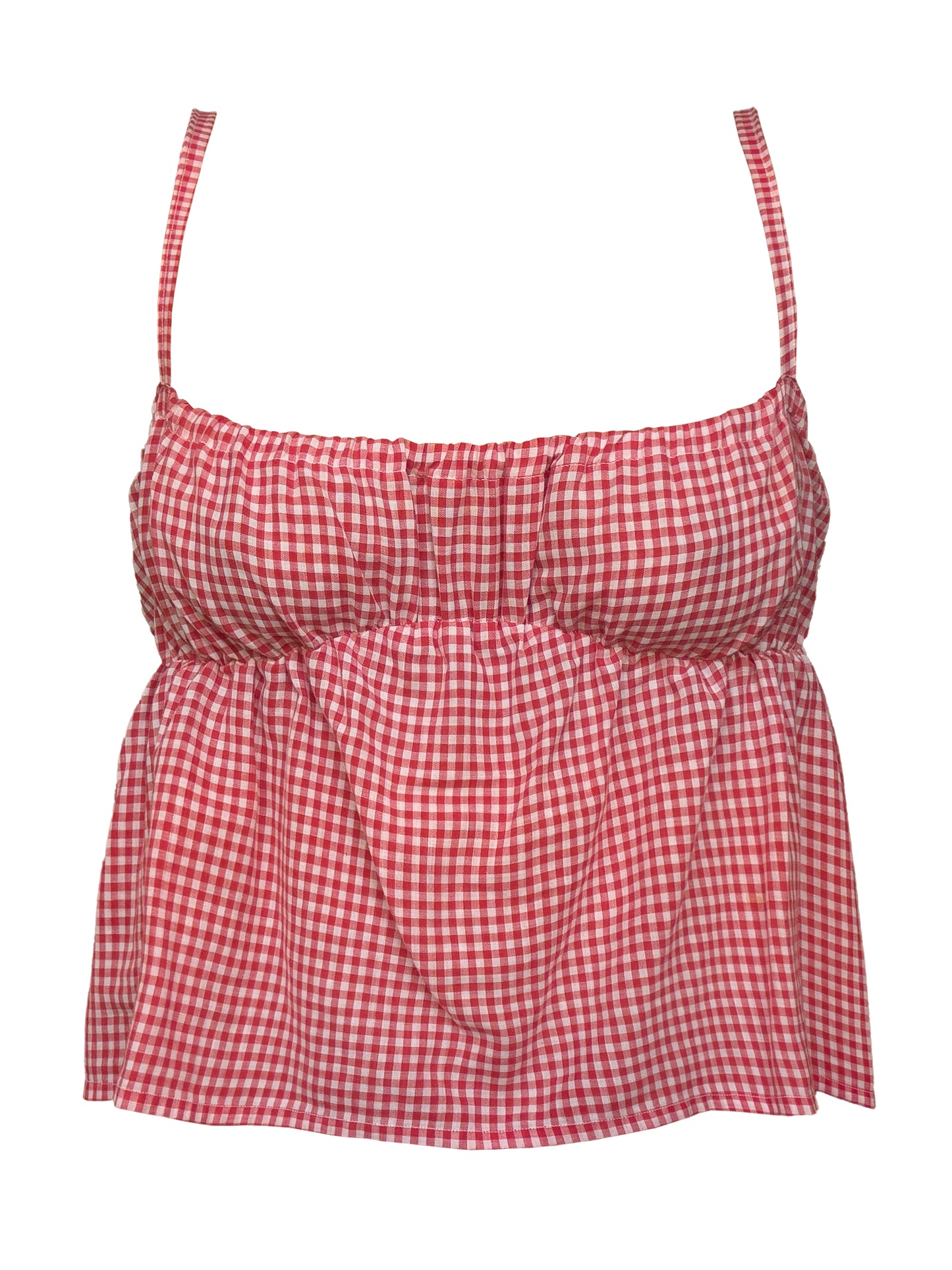 The Dolly Top / Cherry Gingham