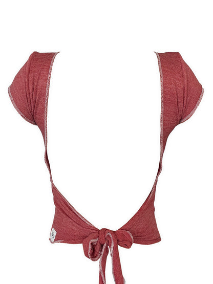 The Wrap Tee / SUGARPLUM