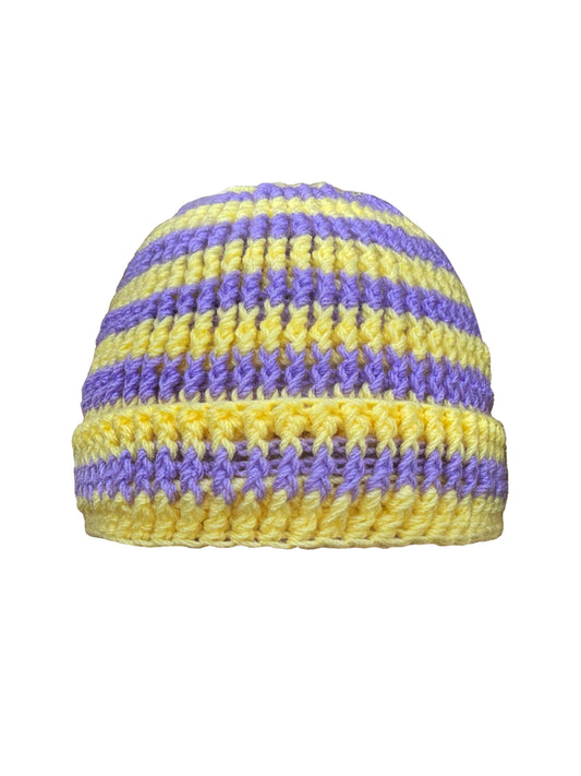 The Toque / LILAC STRIPE