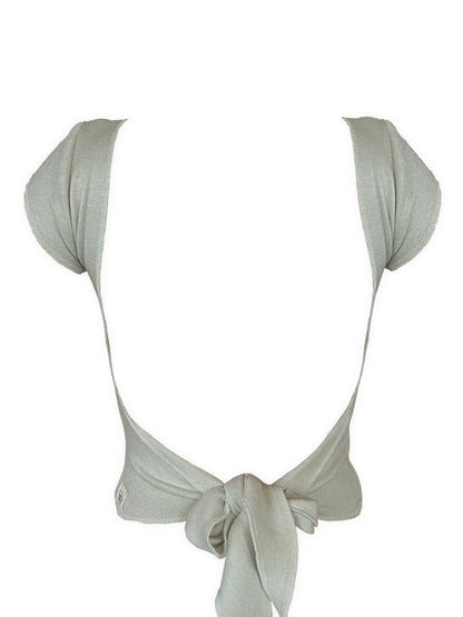 The Wrap Tee / VANILLA